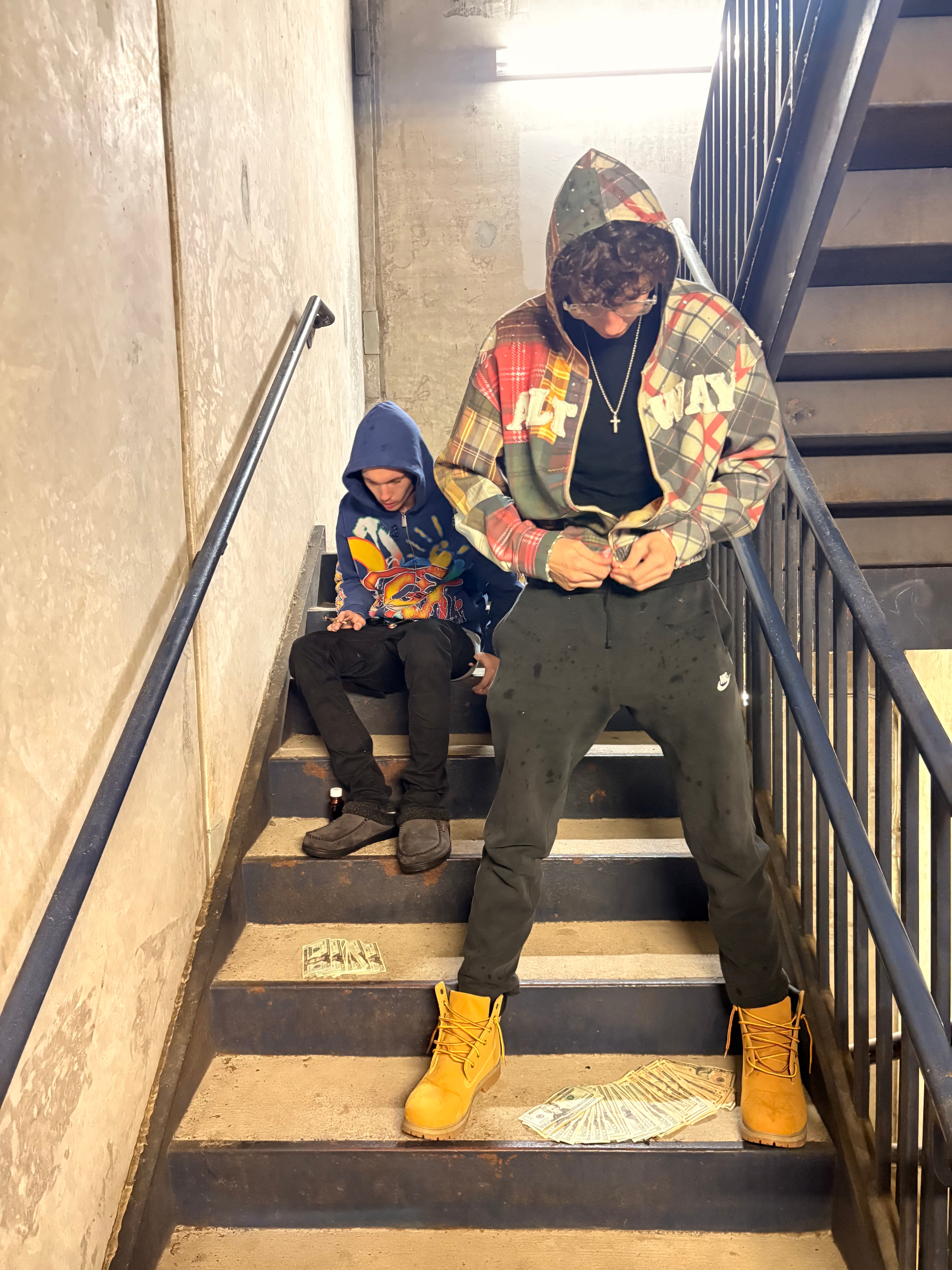 plaid reversible