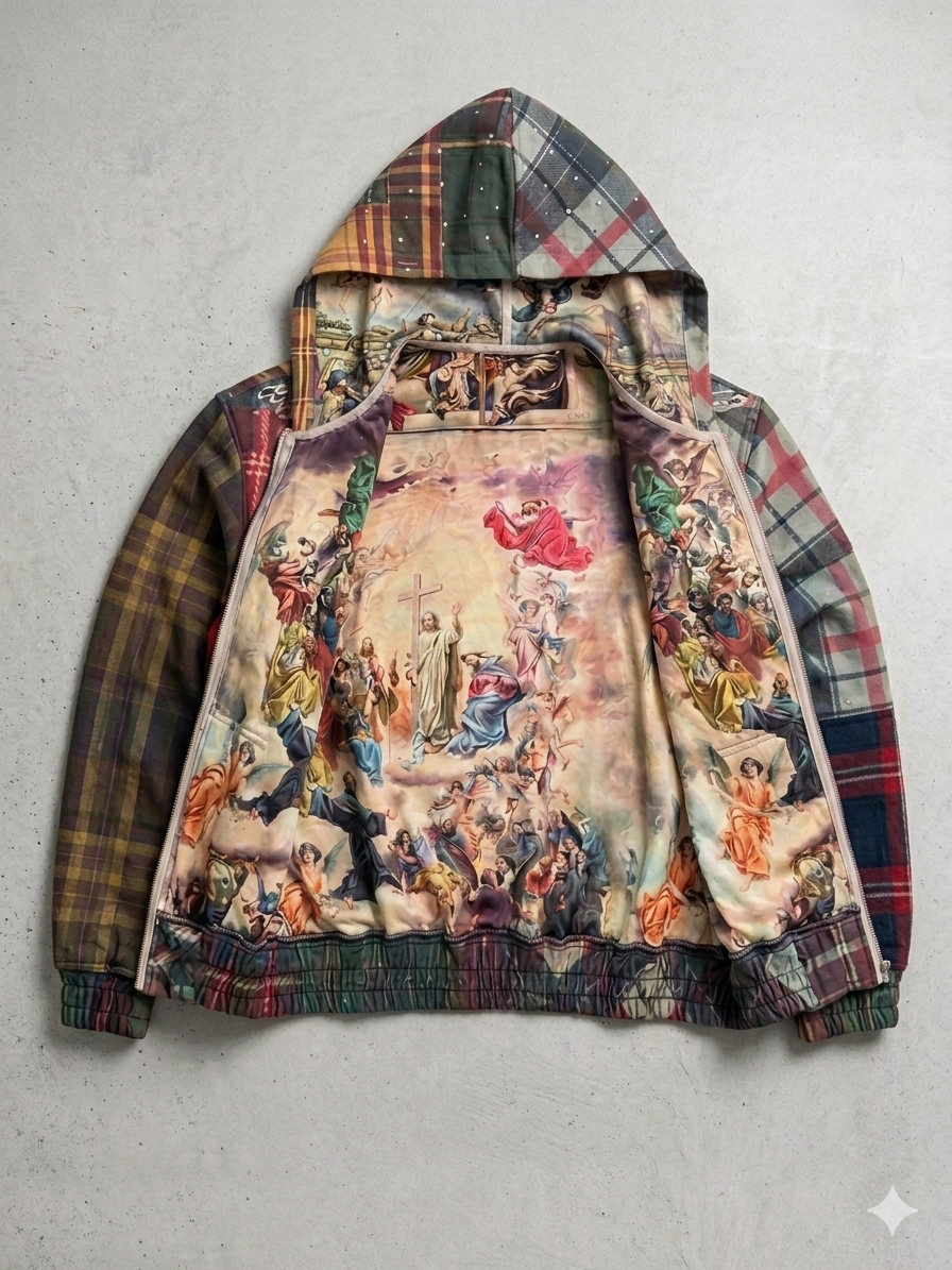 plaid reversible